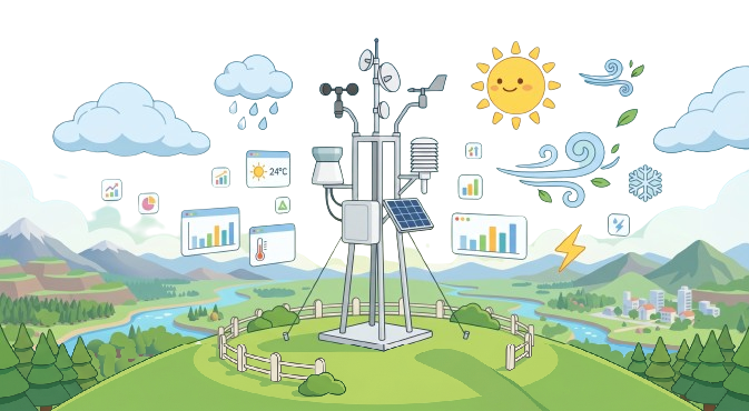 자동기상관측장비(AWS) 시간별 관측현황 이미지